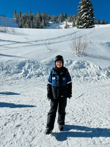 linda on mountain