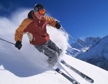 Skiing