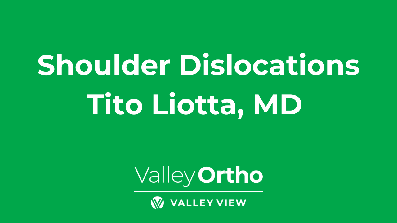 Shoulder dislocations