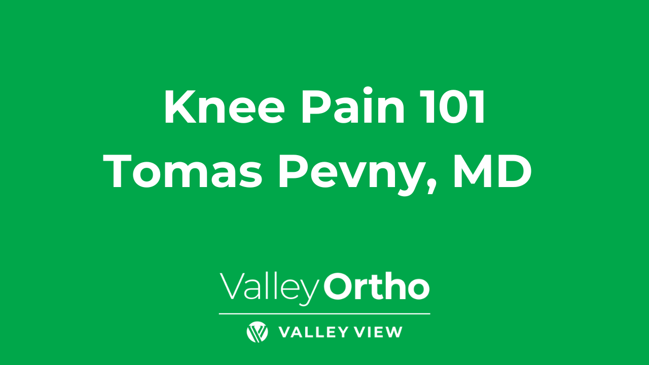 knee pain 101