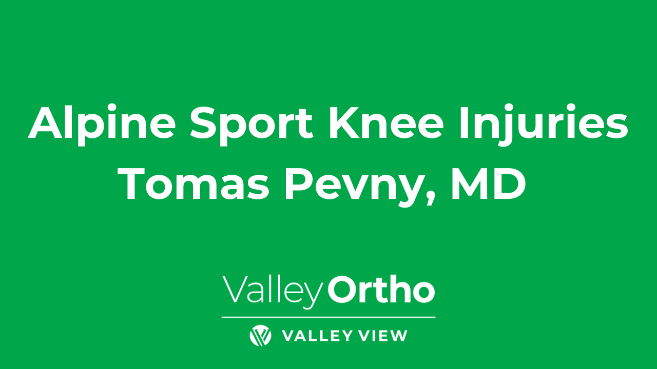 Alpine sport knee injuries