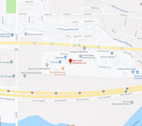 Google Map screenshot of Silt Healthcare location